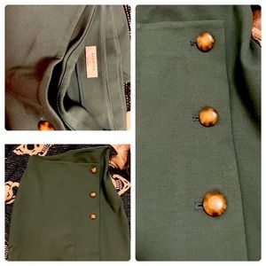 Aritzia Babaton stretch midi high waisted skirt